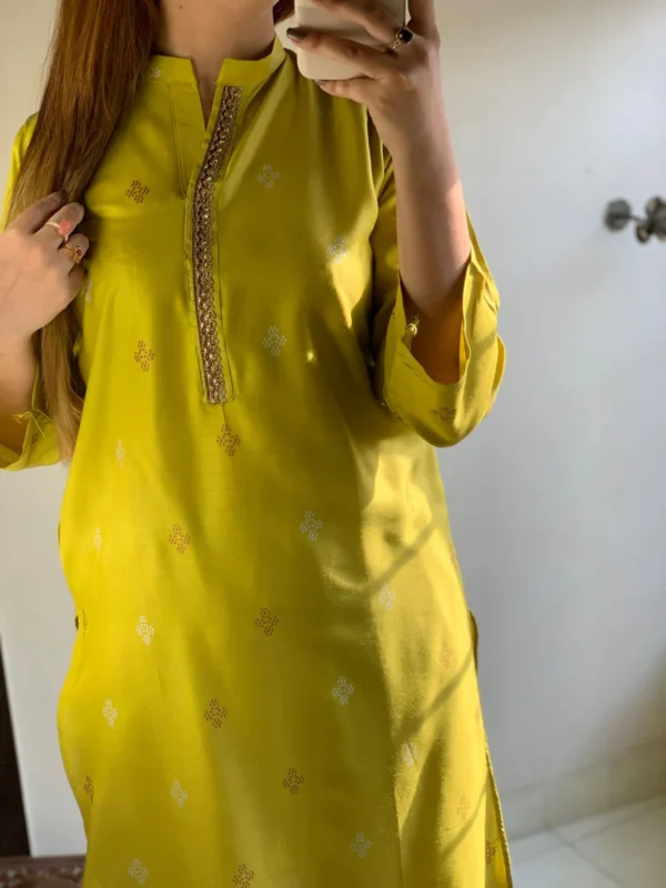 OLive Artical block printed lawn 2pc - Image 4