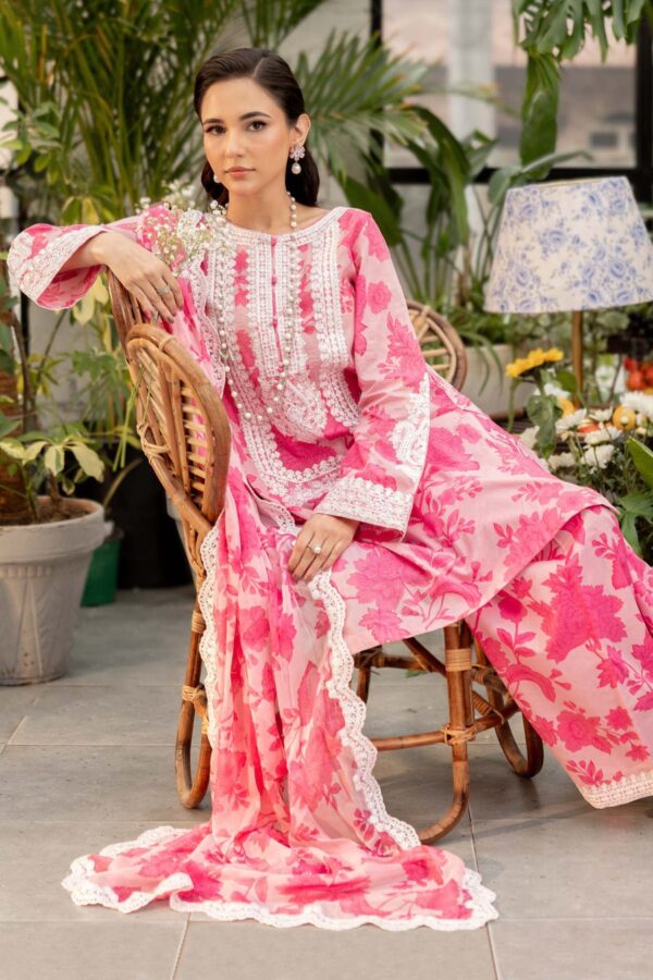 M Print Lawn By Maria B. - Image 3