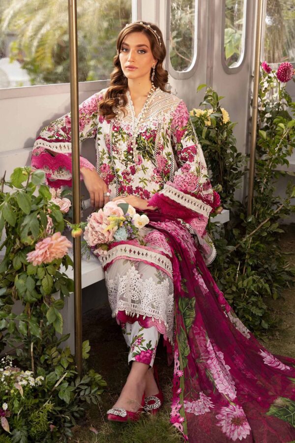 M Print Lawn By Maria B. - Image 3